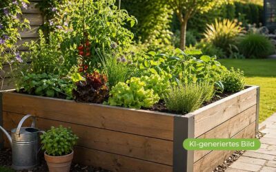Hochbeet im Garten – Vorteile, Nachteile und worauf Sie beim Anlegen achten sollten