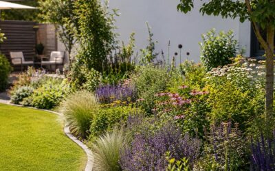 Pflegeleichter Klimagarten statt Rasenfläche – moderne Gartenumgestaltung für München und Umgebung