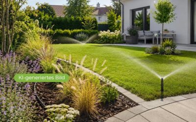Smarte Bewässerung im Garten in München & Umgebung – Wasser sparen, Pflanzen schützen und Pflegeaufwand reduzieren