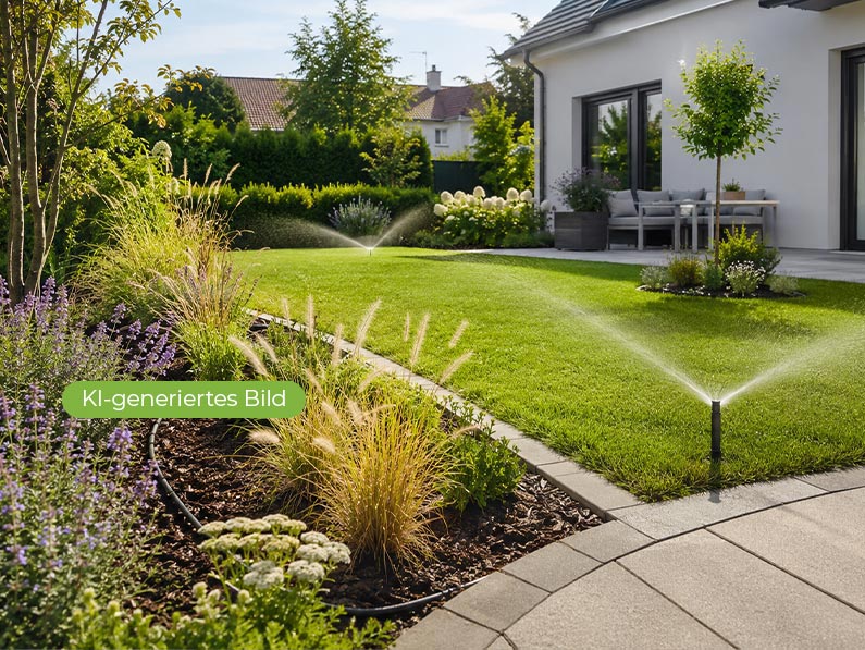 Smarte Gartenbewässerung für Gärten in München, Ebersberg, Erding und Umgebung von Gartenbau Müß