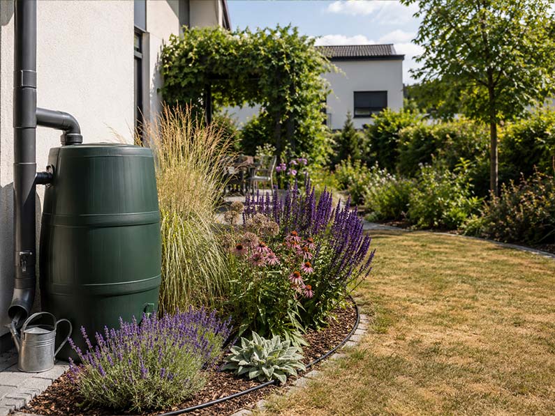 Wassermangel im Garten – wie Sie Ihren Garten in München und Umgebung nachhaltig schützen - Gartenbau Müß
